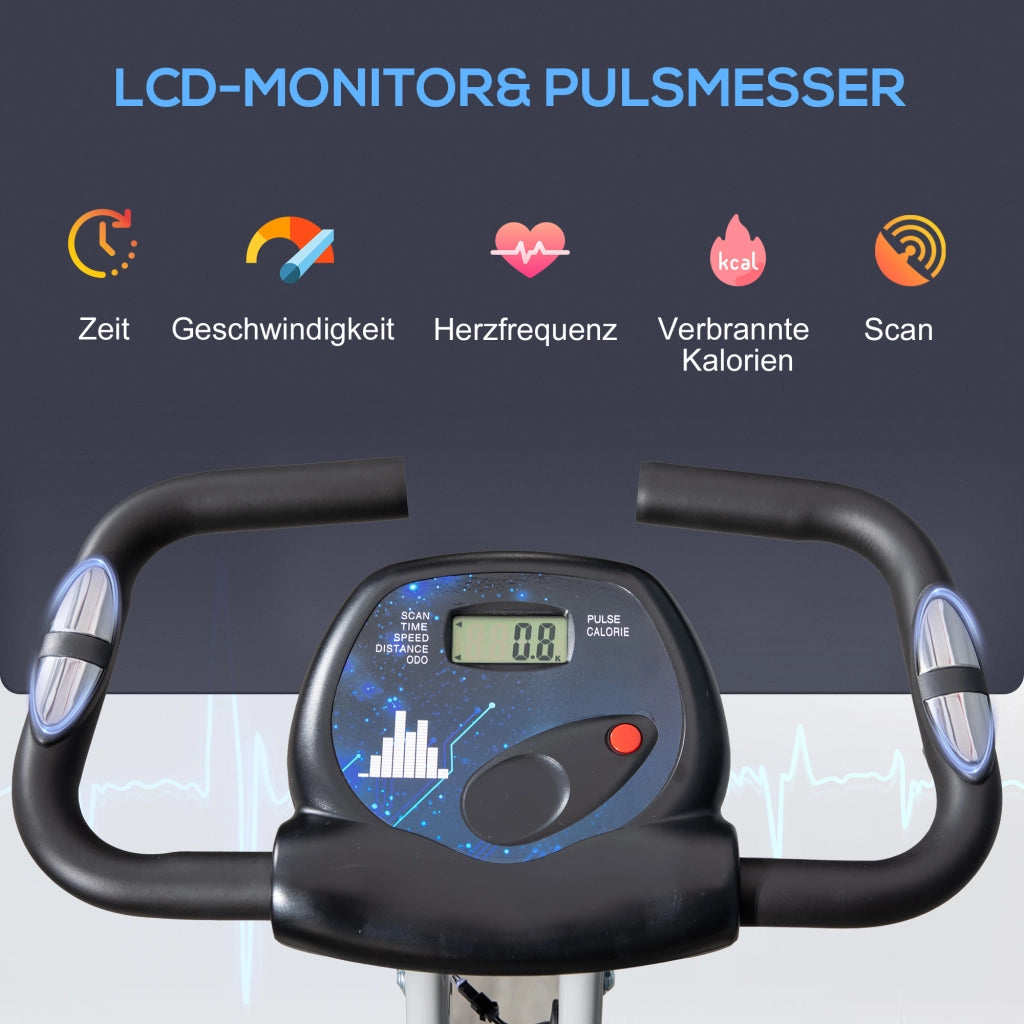 Ciclismo trainer magnetico ¨C zephmum ¨C Nero+Grigio 8 livelli regolabile