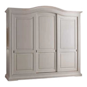 Armadio classico legno bianco 3 porte scorrevoli  294x68x265 - Mobili 2G
