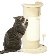 Tiragraffi per Gatti con Palline ¨C zephmum ¨C 34x25.5x58cm Beige
