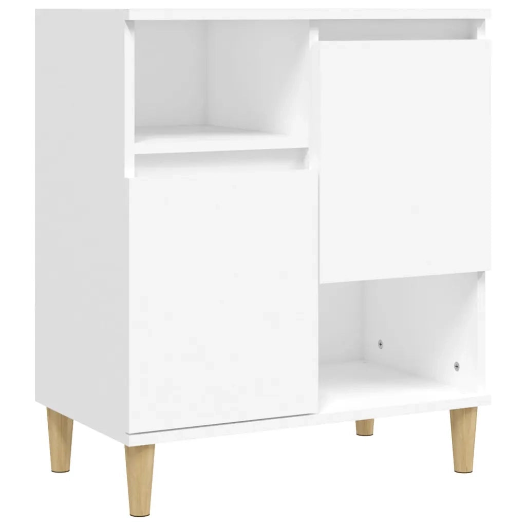 Credenze 2pz Bianche 60x35x70 cm in Legno Multistrato 3185719