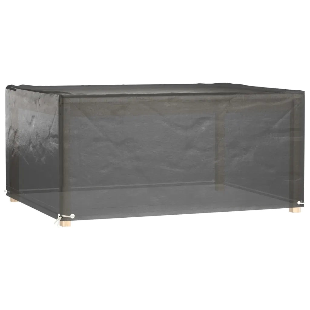 Copri Mobili Giardino | Telone per mobili da esterni 2 pz 8 Occhielli 180x135x80cm Rettangolare