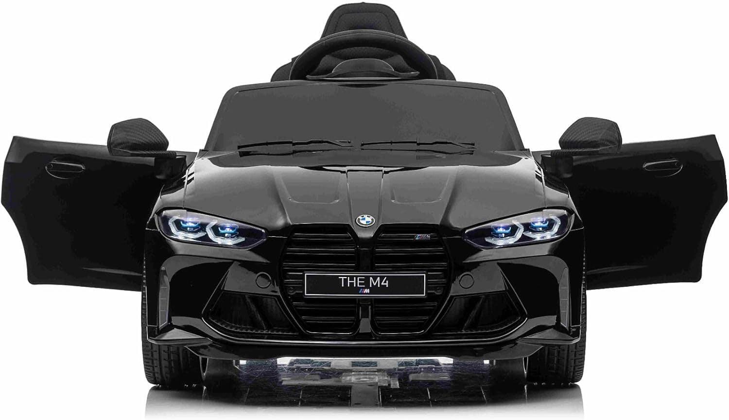 Macchina Elettrica per Bambini Licenza Ufficiale Bmw M4 10,8V 3,1Ah Nero