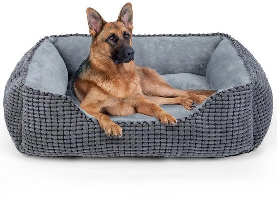 Mandria XXL per cani grandi, lavabile, morbida mandria per cani, morbidi cuscini per cani, 106x80x23cm, mandria per cani e gatti
