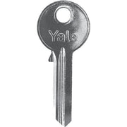 CHIAVE PIATTA YALE YPK750600 ORIGINALE - OTTONE NICHELATO- 10 pezzi
