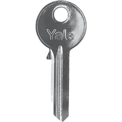 CHIAVE PIATTA YALE YPK750600 ORIGINALE - OTTONE NICHELATO- 10 pezzi