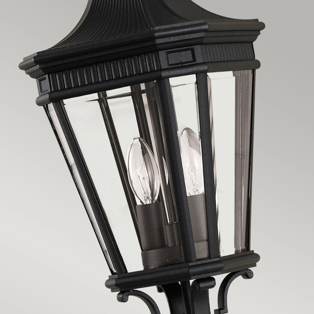 Lampada a sospensione esterna Cotswold Lane Feiss 2xE14 nera