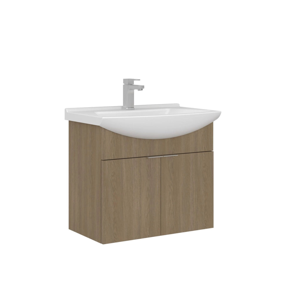 Mobile lavabo "Purus 65" - 65 x 50 x 58 cm - Rovere Sonomo
