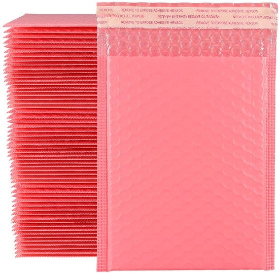 Sacchi di aria Enveloppen 60 pezzi - Rosa - Imbustati acqua