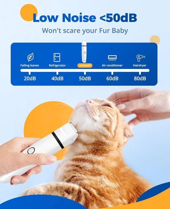 Scheermacchina professionale per cani, gatti, pelo animale, truccatore elettrico per cani, tondeuse senza fili
