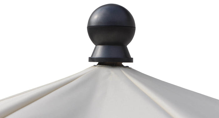 Ombrellone da Giardino Ø 2,5 m Palo Ø27 mm in Acciaio Maffei Kronos Tortora