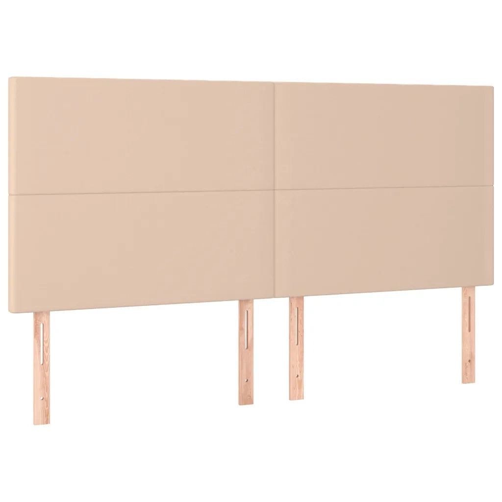Giroletto a Molle con Materasso Cappuccino 180x200cm Similpelle 3132398