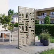 Pannello Divisorio Bernalda Struttura Traforata in Acciaio 180 x 90 cm Cachi casa.pro