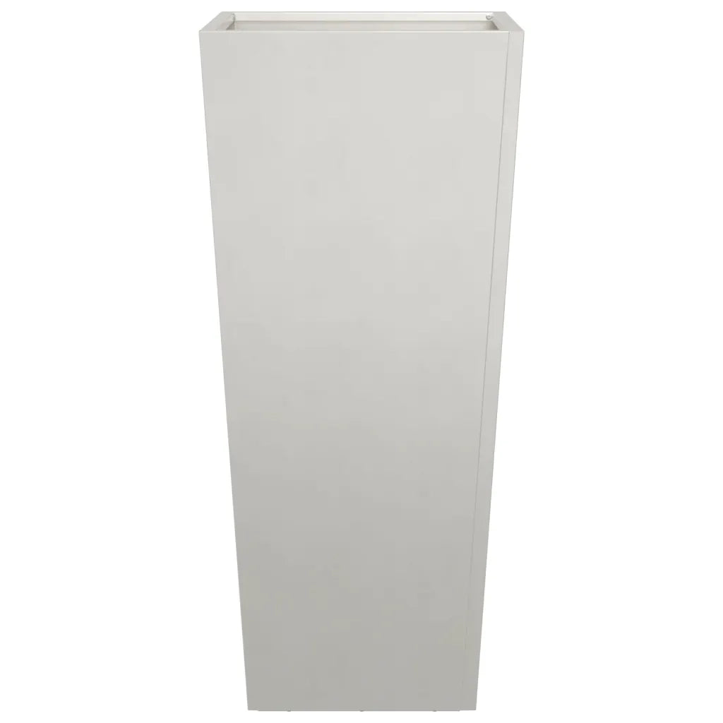 Fioriera da Giardino 35x35x75 cm in Acciaio Inox 851088