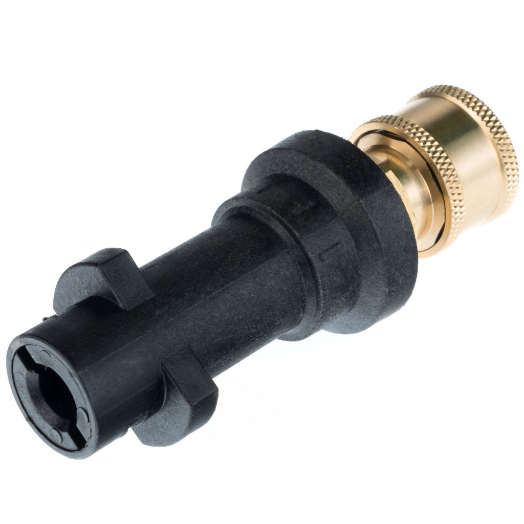 Adattatore Baionetta per Accessori con Attacco Rapido 1/4" compatibile con Idropulitrici Kärcher K2–K7 – Materiale