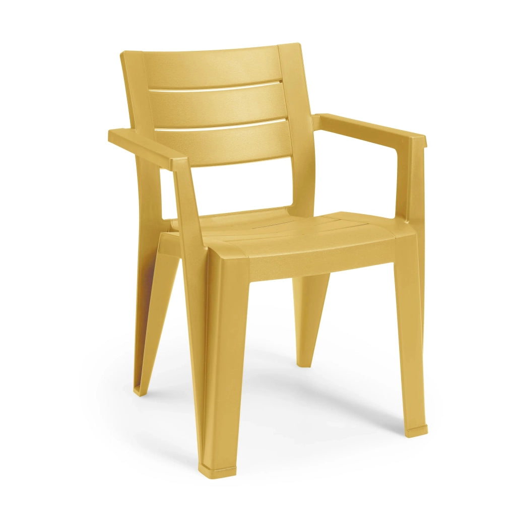 Keter SEDIA JULIE 61,5X58,5XH79CM GIALLO SENAPE