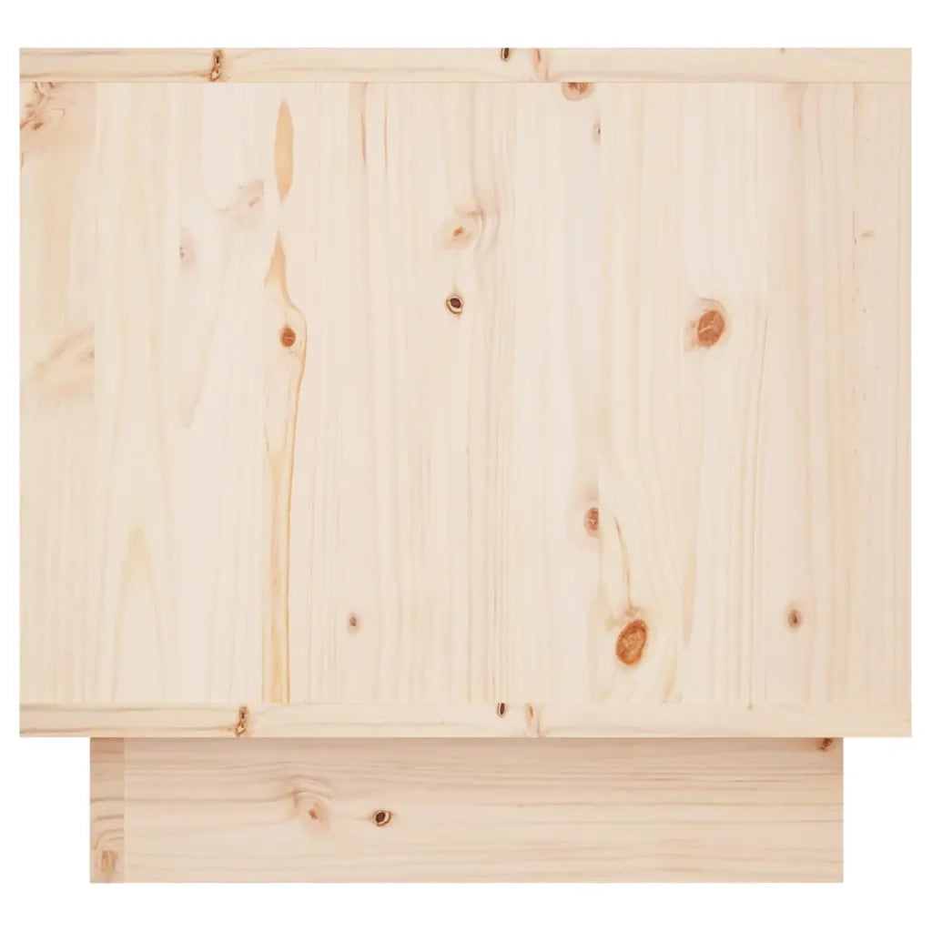 Comodini 2 pz 35x34x32 cm in Legno Massello di Pino 813396