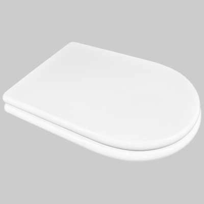 SEDILE MDF POLIESTERATO M160 BIANCO coprivaso copriwater SEBA