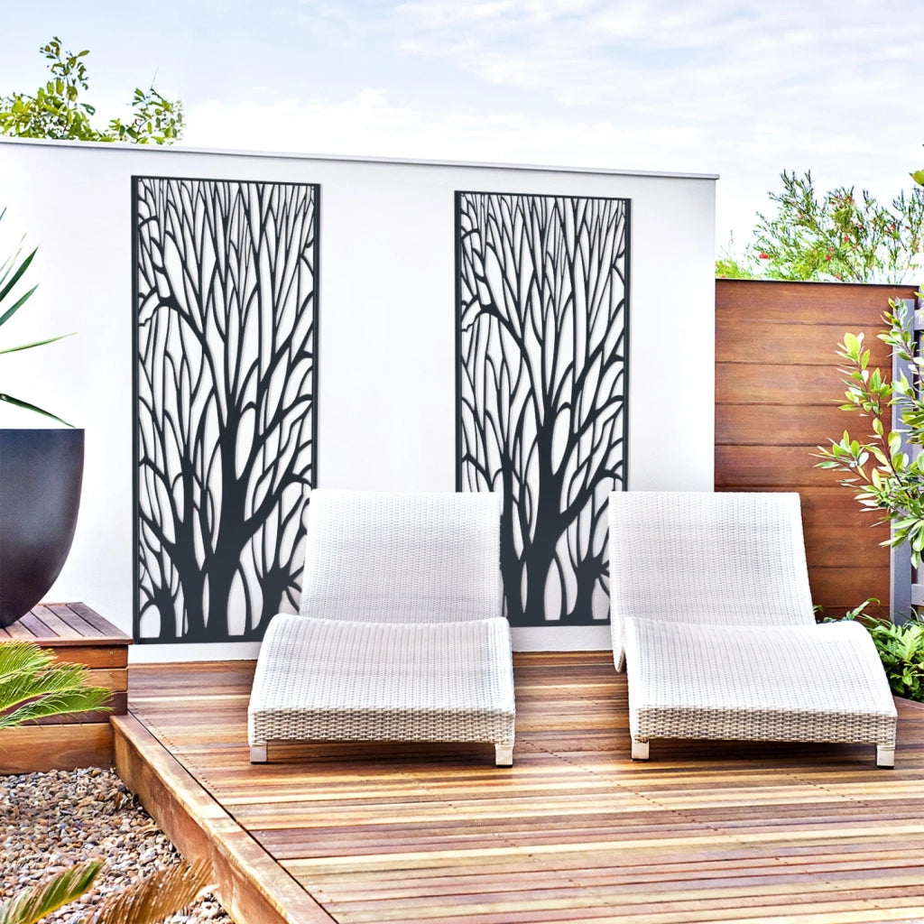 IDMarket - Pannello decorativo universale 150 x 50 cm ERA grigio