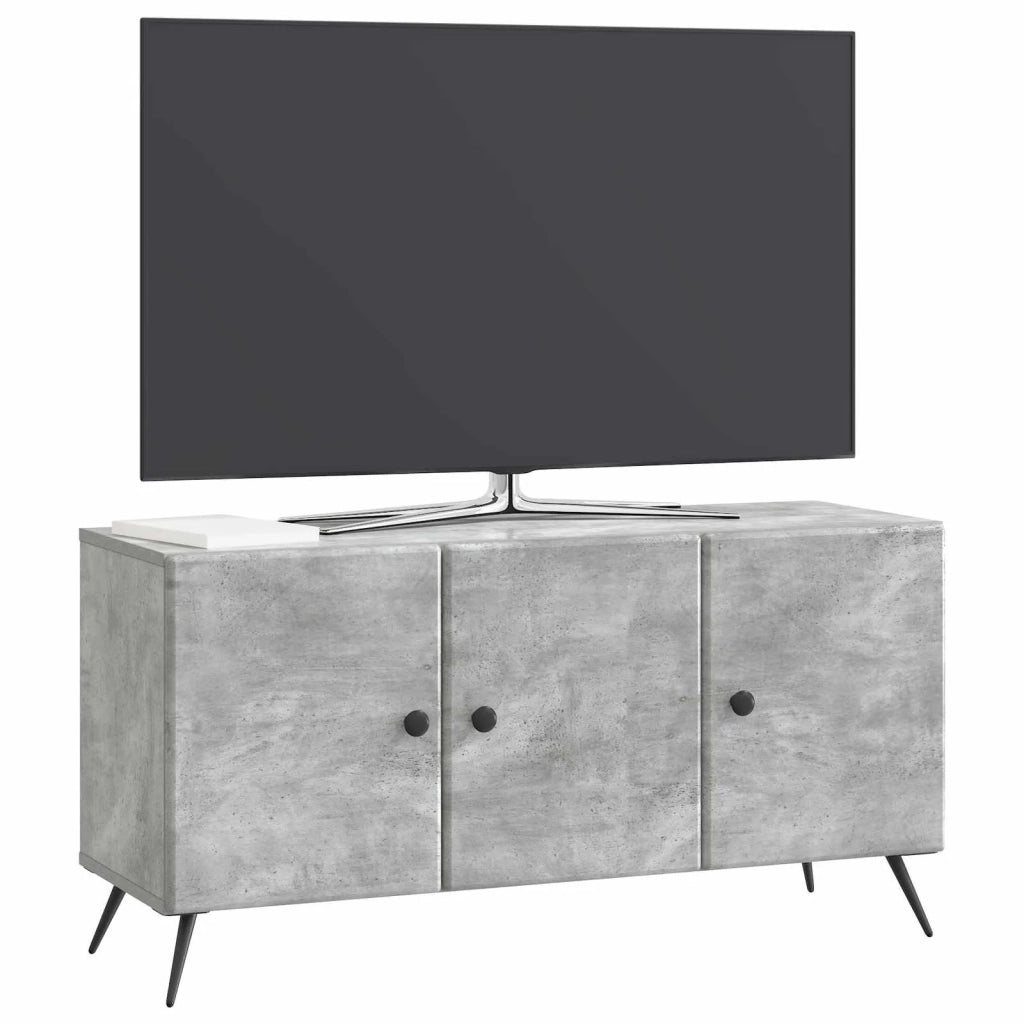Mobile TV Grigio Cemento 99 x 34,5 x 50 cm Legno ingegnerizzato 895638