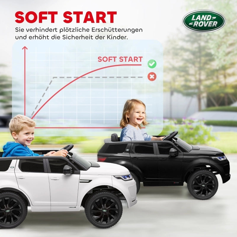 Auto elettrica per bambini, veicolo per bambini 12V con telecomando, luci a LED, musica e clacson, 3-6 anni, nero
