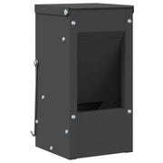 Mangiatore per conigli Nero 12,5 x 12,5 x 25 cm CFW2117979
