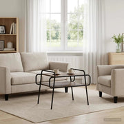 Tavolino da salotto Rovere Fumo 70 x 50 x 51 cm 8007770