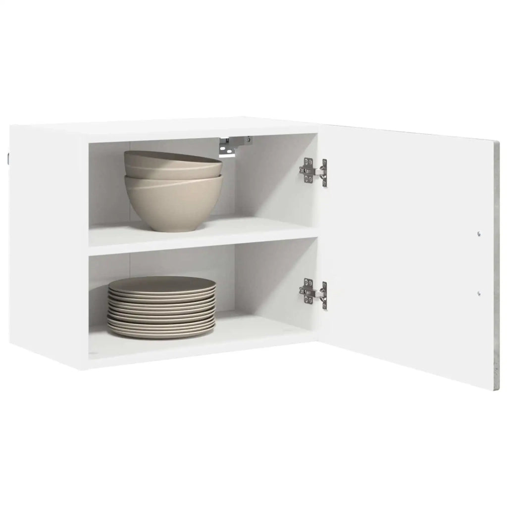 Armadietto a muro PORTO 2 pcs Grigio cemento 50 x 31 x 40 cm 885252