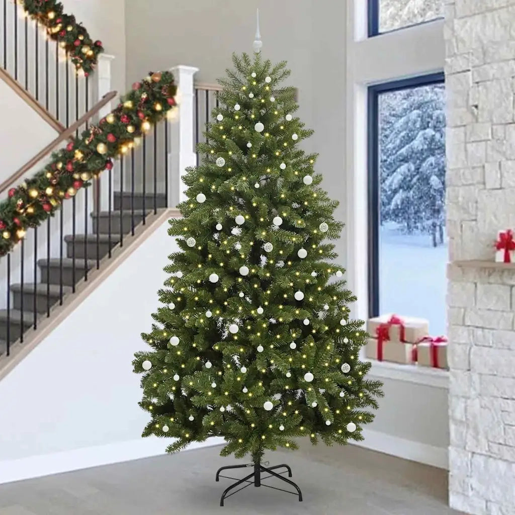 Albero di Natale artificiale Verde 300 cm PVC e Metallo 3395724