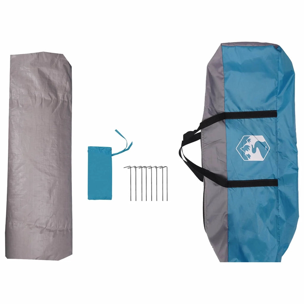 Tenda istantanea resistente all'acqua 4 persona Blu 42042271