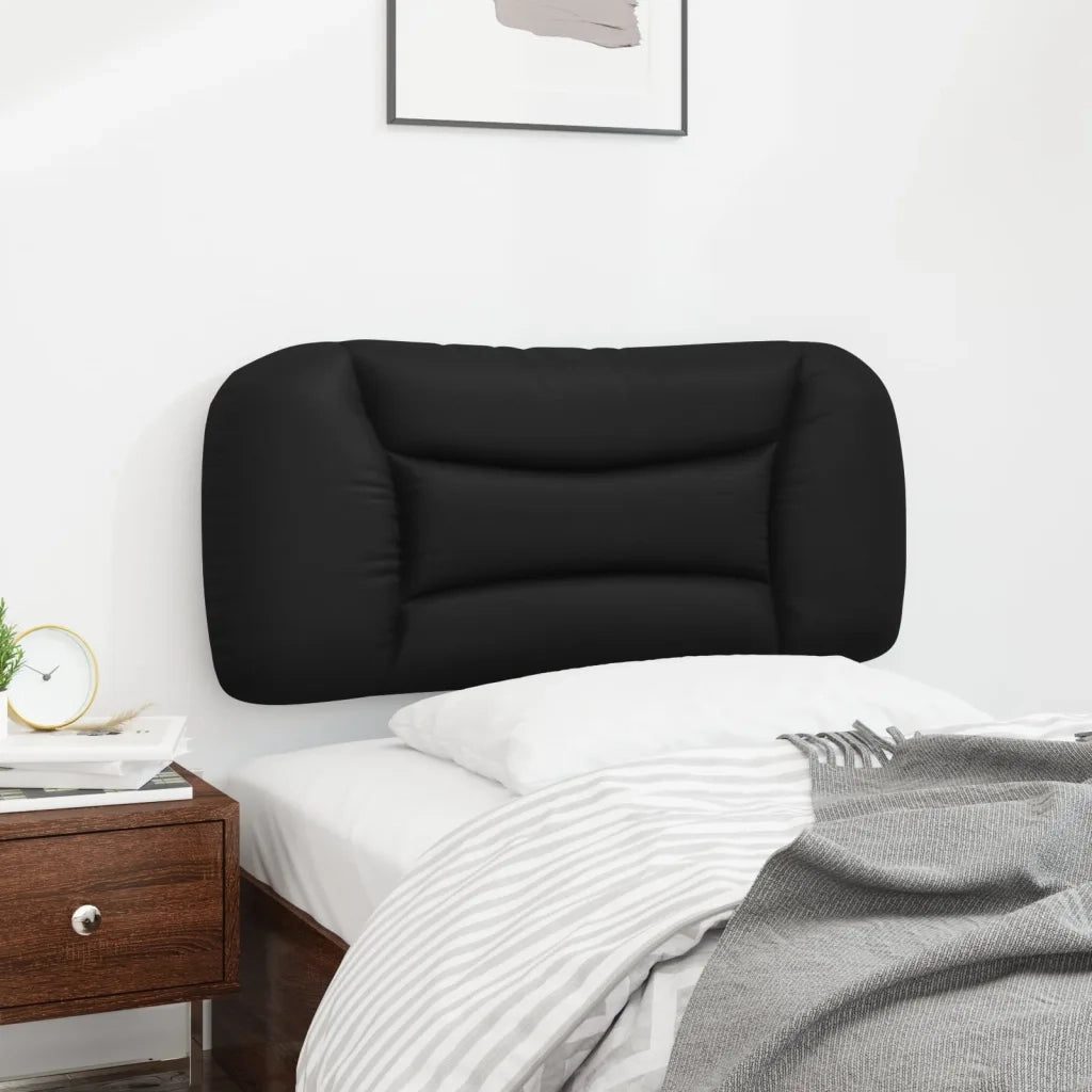 Cuscino Testiera Nero 80 cm in Similpelle