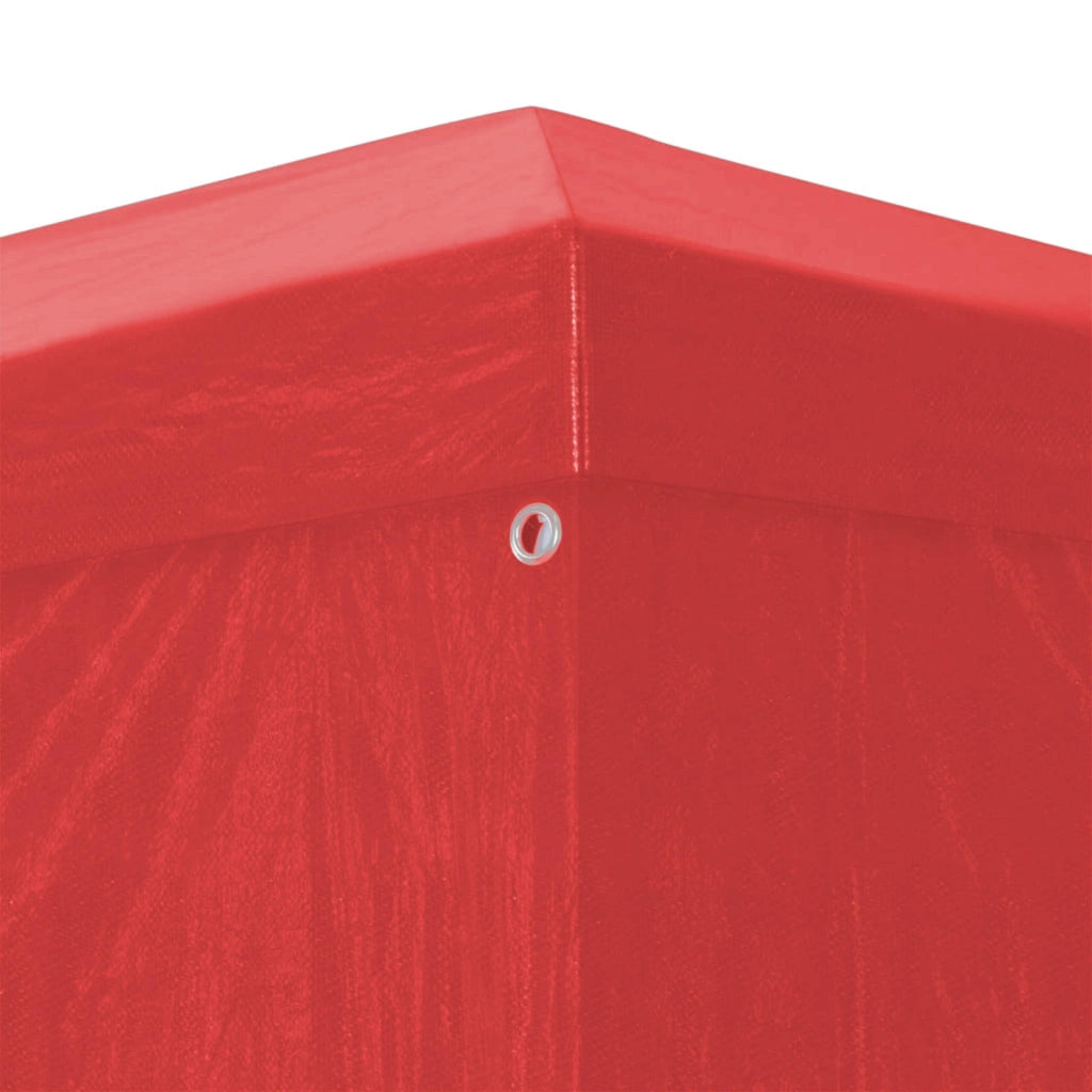 Tenda Party 1200 x 300 x 255 cm Rosso PE e Acciaio 42033002