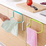 Organizzatore per asciugamani da appendere - 1 pezzo di supporto per asciugamani per cucina e bagno - organizzatore appeso per armadio