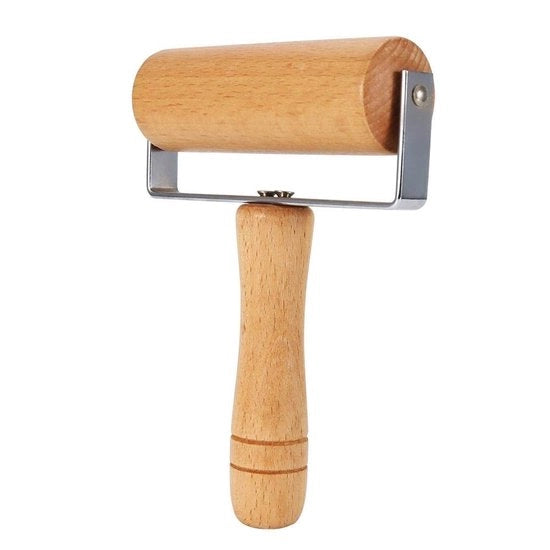 Roller in Legno - Mini Deformatrice - Facile da Usare - Stile 3 - Perfetto per le Ciotole - per Pasta e Fondant
