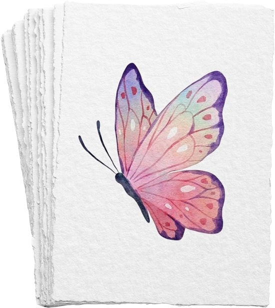 Pacco di 30 fogli di carta per acquerello, carta per acquerello, 300 g, 10,2 x 15,2 cm