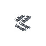 KIT 8PZ FERMI CESTELLO INFERIORE LAVASTOVIGLIE BOSCH SIEMENS 00611472 - Bosch Siemens