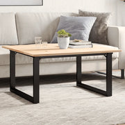 Telaio Gambe a O per Tavolino da Salotto 70x60x43 cm in Acciaio 357873