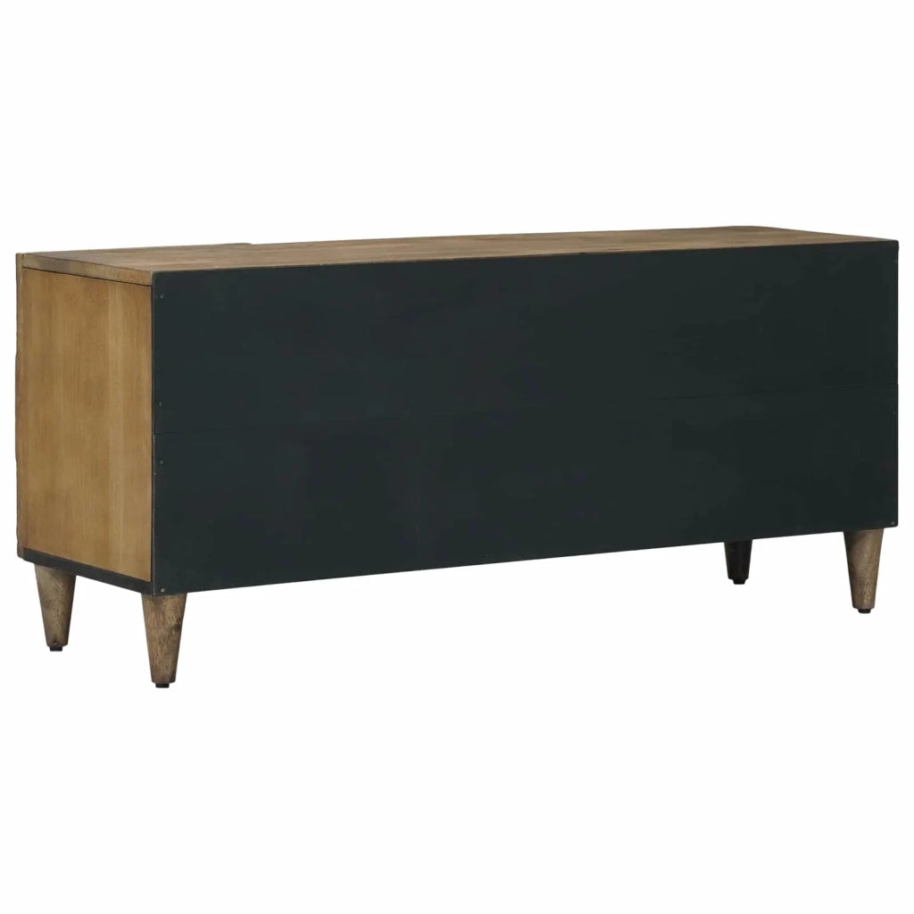 Mobile TV-Credenza per TV Marrone 105 x 33,5 x 46 cm Legno di mango massello 967388