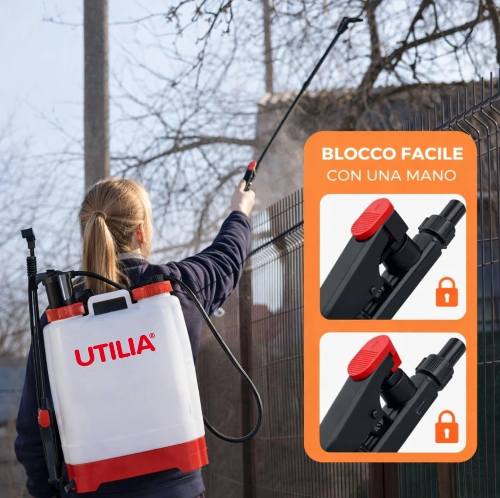 Utilia POMPA A PRESSIONE IN PLASTICA lt. 12