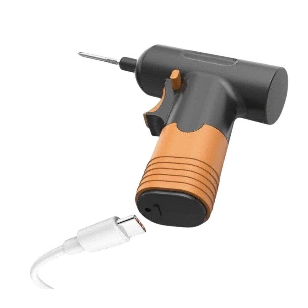 Trade Shop - Avvitatore Mini Cacciavite Elettrico Batteria Ricaricabile 21 Pz Cavo Usb -