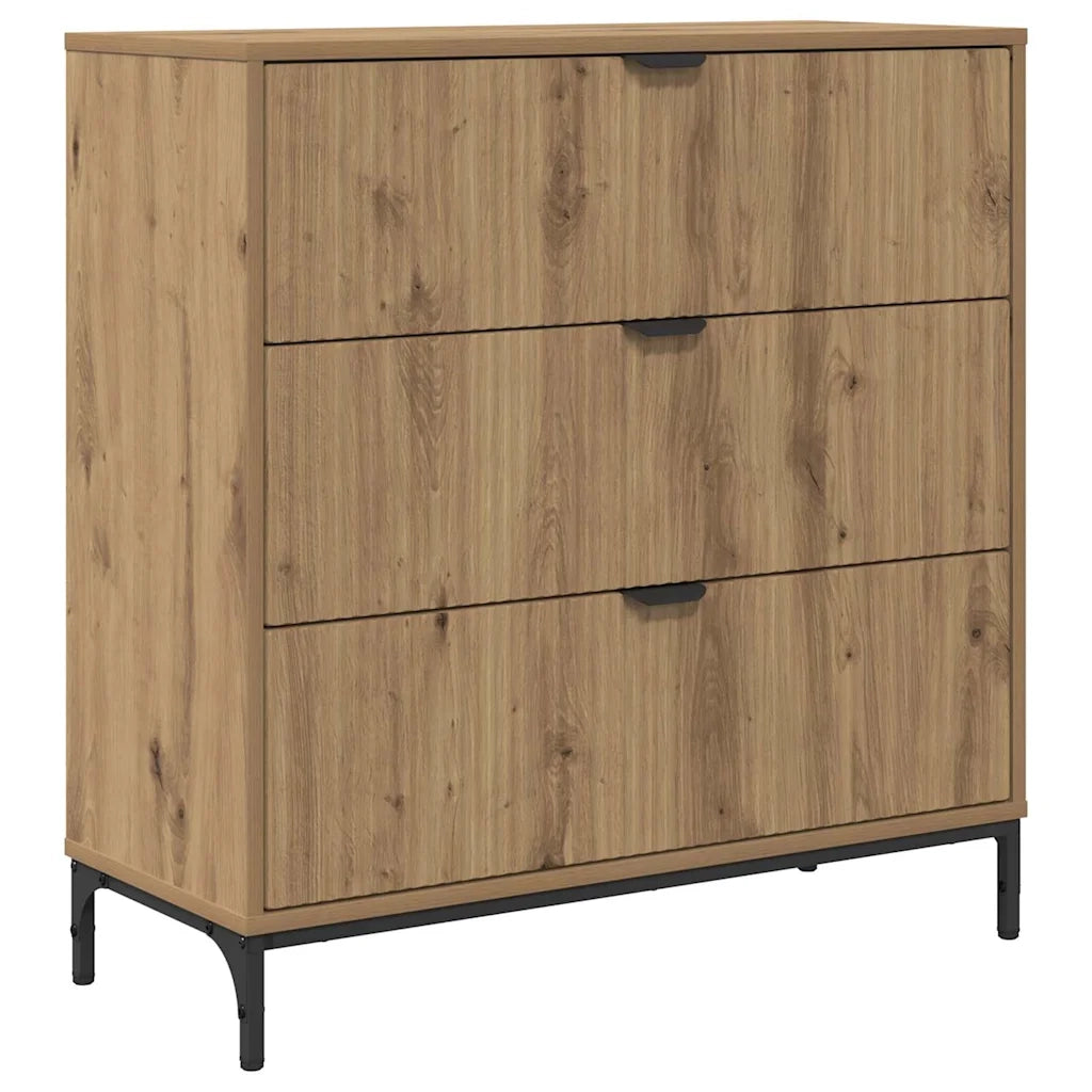 Credenza Rovere artigianale 79,5 x 33 x 82 cm Legno multistrato 883443