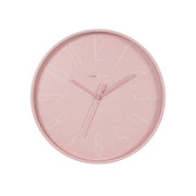 OROLOGIO DA PARETE IN PLASTICA MILANO DIAM. 30CM, rosa