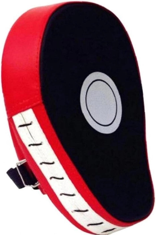 Guanti da Boxe in Pelle con Pads Focus per Allenamento di Boxe e Kickboxing - Adatti per Taekwondo e Muay Thai