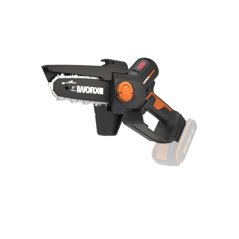 Motosega Potatore a Batteria WG325E.9 20V Brushless Solo Corpo Barra 12 cm - Worx Nitro