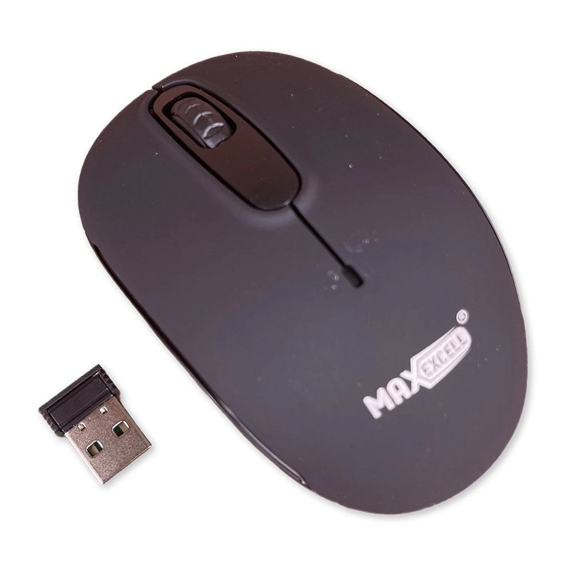 Mouse Wireless da Ufficio Lavoro Navigare Mouse Senza Filo con Design Leggera e Compatto Perfetto per Viaggio Modello Classico A