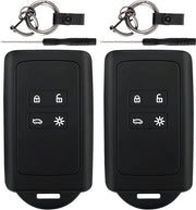 Set di chiavi per auto da 2 - Compatibile con attacco chiavi - Copricapo in silicone - Resistenti alle graffi e impermeabili - Protezione coprente per Clio Espace 5 Master Bus Talisman