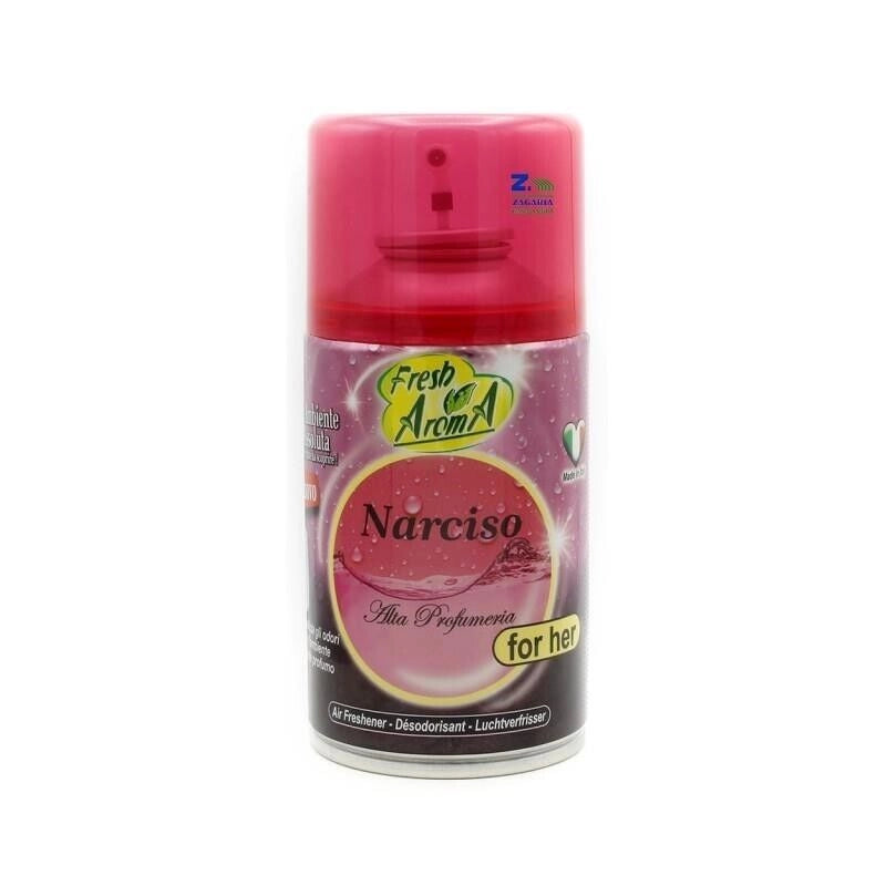 FRESH AROMA DEO MATIC RICARICA SPRAY PER AMBIENTE AUTOMATICO SPRAY NARCISO 250 ML