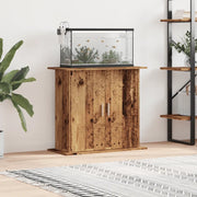 Supporto Acquario 81x36x73 cm in Legno Multistrato Legno Antico 857278