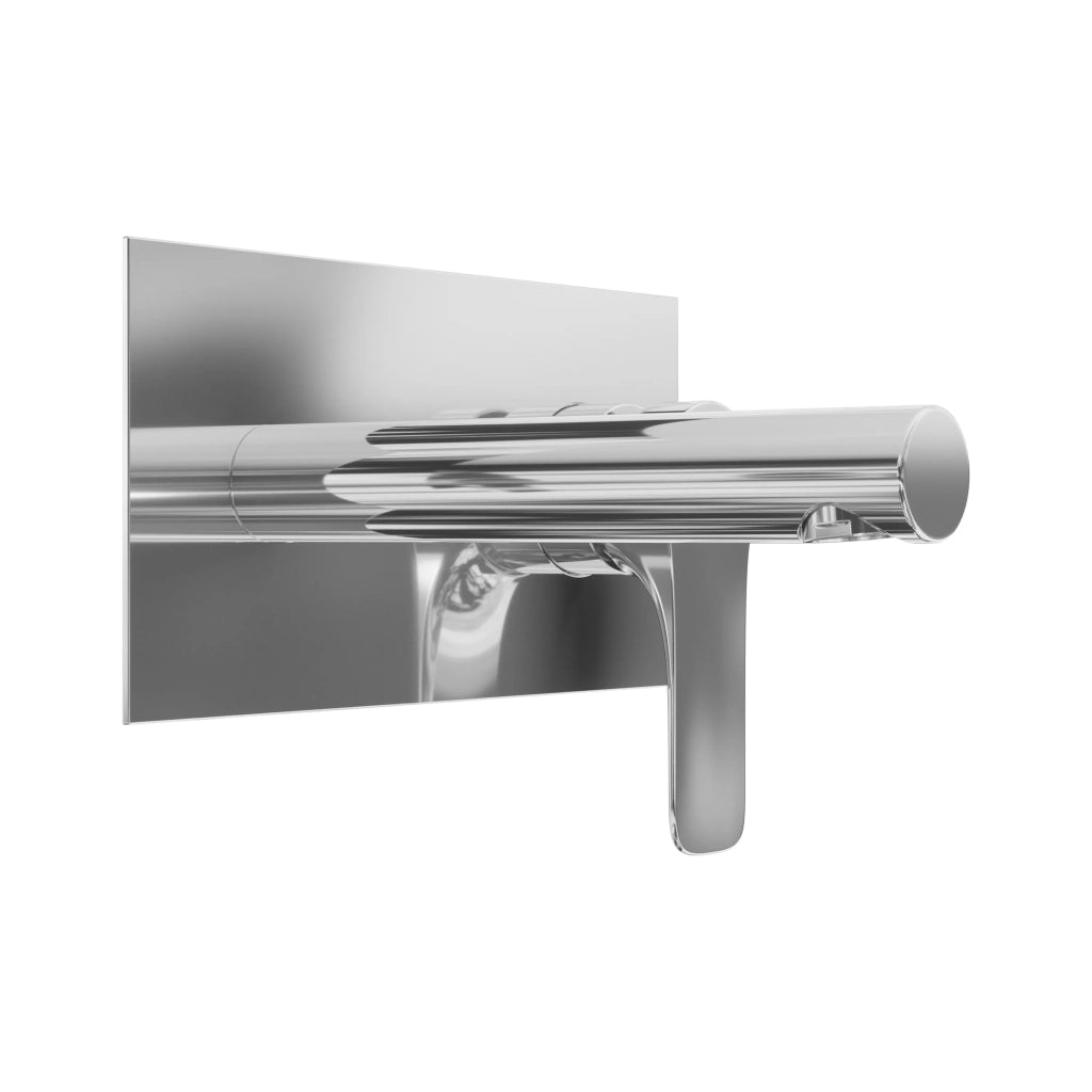 Set miscelatore lavabo ad incasso e bidet ed incasso doccia con deviatore in ottone cromato | Mia