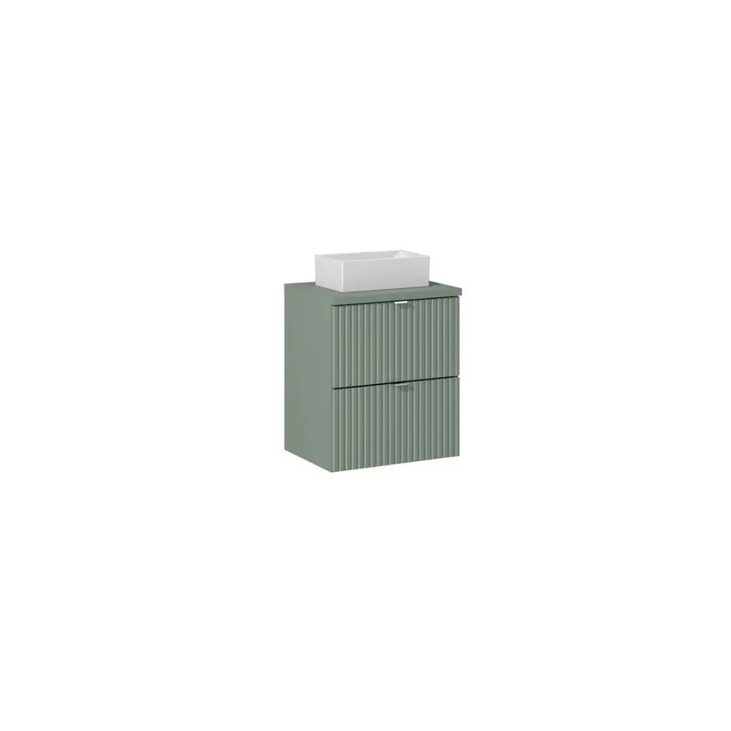 Lavabo rettangolare da appoggio 35x22 cm in ceramica bianca lucida