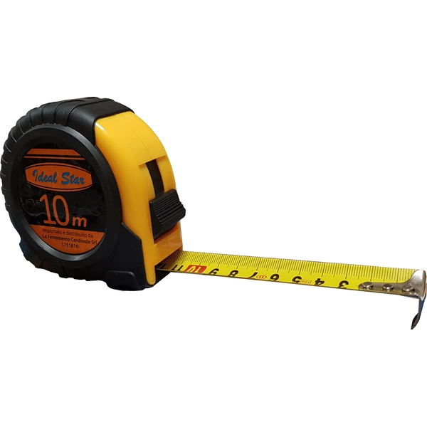 FLESSOMETRO IN ABS/GOMMA IDEAL STAR mt 3x19 mm - IDEAL STAR